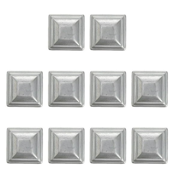 CNKOO 10pcs Fence Post Caps Sealing Covers Iron Fence Covers 5x5 Fence Post Caps