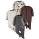 thumbnail image 1 of Pijama con pies Gerber Baby Boy Sleep 'N Play, paquete de 4, 1 of 7