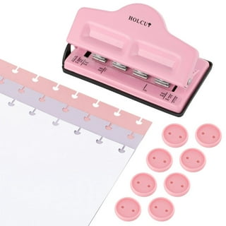 Gocreate Mint Planner Hole Punch 11 Binding Discs Supplied Adjustable  Mushroom Hole Puncher for Disc-Bound Happy Planners,Punch Your Own