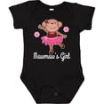 thumbnail image 3 of Inktastic Mawmaw Girl Ballerina Monkey Girls Baby Bodysuit, 3 of 5