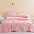 thumbnail image 1 of Tyidzon Bedding Cool Feeling Skin Friendly Solid Color Washed Cotton Summer Breathable Comforter, 1 of 6