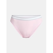 No Boundaries Stretch Ribbed Bikini Panties, 5-Pack, Womens