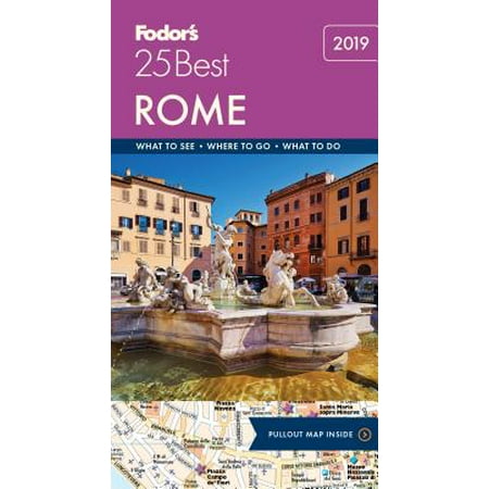 Fodor's Rome 25 Best - Paperback (Best Rome Travel App)