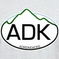 thumbnail image 3 of CafePress - ADK Oval Light T Shirt - Men's Classic Graphic T-Shirt, 3 of 4