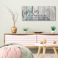 thumbnail image 2 of Stupell Industries Inspirational Families are Branches Nature Farmhouse Quote Canvas Wall Art Design by Kim Allen, 17" x 40", 2 of 6