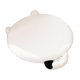 thumbnail image 5 of Cojín de asiento con forma de gato, portátil, versátil, con cremallera, para silla Blanco, 5 of 8