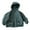 Green, variant on Jgppe Boys Waterproof Jacket Thermal Windproof Zip up Hood Jackets Ski Coat Fall Winter Outwear 3-14 Years