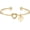 A-Gold, variant on 14K Gold Plated Initial Bracelet for Women - Dainty 14K Gold Plated Knot Letter A-Z Bracelets for Women, Tie The Knot Bracelet Bridesmaid Proposal Jewelry Gifts