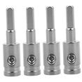 thumbnail image 6 of FUEENIRVA 1Set Amp Wire Connectors Silver Car Audio Amp Input Reducers Copper 1.65X0.47X0.47in, 6 of 8