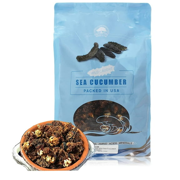 DABC OAK LAND Sea Food,Wild Sea Cucumber Flowers  16Ounce Bag