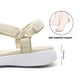 thumbnail image 4 of Sandalias Deportivas para Senderismo Mujer DREAM PAIRS Beige Talla 8.5, 4 of 6