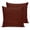 Burgundy, variant on Vintage Pink Pillow Covers 16x16 Set of 2, Modern Farmhouse Textured Rustic Throw Pillow Covers Decorative Couch Cushion Cover, Microfiber Soft Square Pillowcases for Bedroom Living Room Sofa