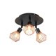 thumbnail image 1 of Moyic Lámpara de techo LED Foco de techo retro industrial Jaulas de metal ajustables 3 bombillas G9 Iluminación y accesorios Blanco frío, 1 of 5