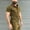 Army Green, variant on YLSDY Men's Zip Up Overalls Lapel Jumpsuit Suit Short Sleeve Work Coverall Summer Romper Casual One-piece Sets with Pockets Army Green 6