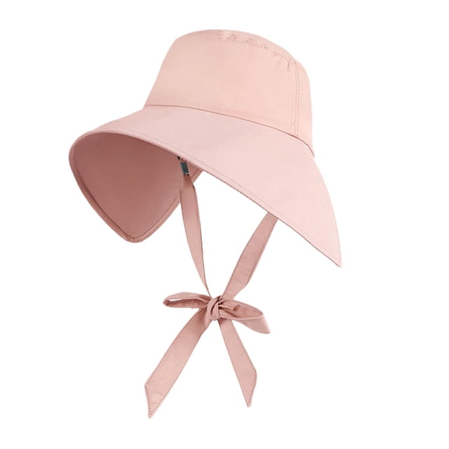 Sombrero de protección solar Fernando cubo ajustable para escalada informal playa rosa