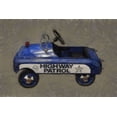 thumbnail image 2 of Calkins, Michelle 18x13 White Modern Wood Framed Museum Art Print Titled - Highway Patrol Pedal Car, 2 of 4