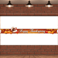 thumbnail image 5 of Colorful Design Thanksgiving Banner Autumn Turkey Pumpkin Leaves for Holiday Celebration Indoor Decoration Festival Event, 5 of 9