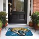 thumbnail image 5 of Felpudo multiusos con dobladillo de Jaguars para uso en interiores y exteriores. Reciba a sus invitados con una alfombra para el hogar, el dormitorio, el baño, la cocina y la decoración del piso., 5 of 7