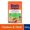 thumbnail image 1 of BEN'S ORIGINAL NATURAL SELECT Chicken & Herb Flavour Rice, 397g pouch, 1 of 7