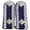 Blue, variant on Classic Blue and Gold Shoulder Epaulettes, Formal Braided Cord Shoulder Boards for Uniforms and Blazers