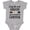AC-Heather Grey, variant on Only the Best Nieces Get Promoted to Cousin Boys or Girls Baby Bodysuit