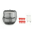 thumbnail image 2 of Clear LED Taillight + Turn Signals For Honda CBR1100XX 1999-2007, 2 of 4