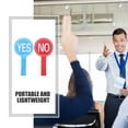 thumbnail image 3 of ETHZZLE 2Pcs Reusable Judging Boards with Yes No Signs Portable Hand Held Paddles for Events, 3 of 8