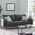 Modway Revive Fabric Upholstered Sofa, Multiple Colors
