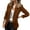 Coffee, variant on Vedolay Tops Women's Lapel Neck Long Sleeve Blazer Button Front Fashion Jacket,Coffee 3XL