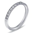 thumbnail image 1 of Anillo de acero de titanio con personalidad simple europea y americana para mujer, anillo de acero inoxidable con circonita de una sola fila de diamantes y oro de 18 quilates para mujer, 1 of 5