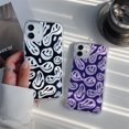 thumbnail image 3 of Étui iPhone 13 Pro Max - Sourire Acide Violet - Transparent, 3 of 4