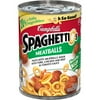 (6 pack) Campbell's SpaghettiOs Canned Pasta with Meatballs, 15.6 oz. Can