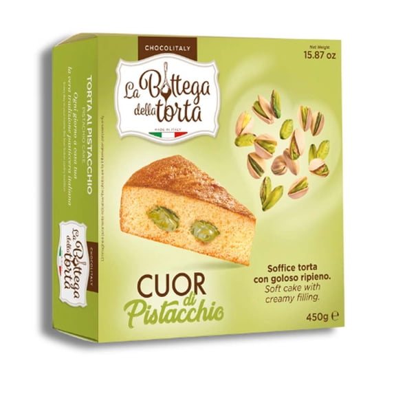 Chocolitaly Pistachio Filling Cake (450gr/15.87oz)