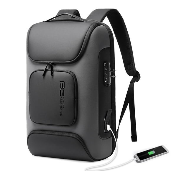 Mochila para portátil BANGE Business de 15,6 pulgadas con puerto de carga USB