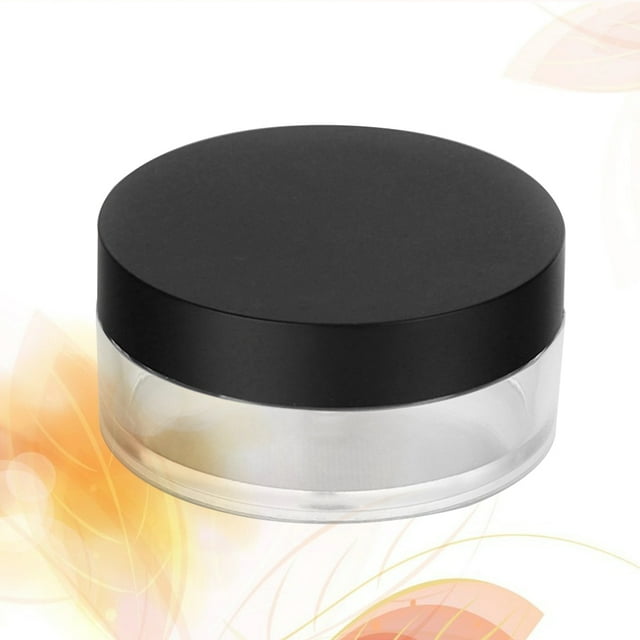 BESTYASH Powder Puff Holder Compacto Negro Con Elástico Doble Para Evitar De Polvo