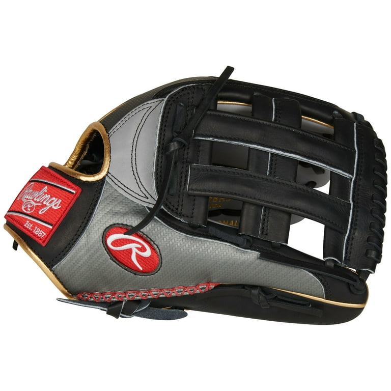 Rawlings 2022 Heart of the Hide Bryce Harper Model Baseball Gloves and  Mitts, 13 In. Gray and Black, Right Hand Throw