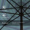 thumbnail image 3 of Havenside Home North Bend 9-foot Auto-tilt Round Sunbrella Patio Umbrella by  Dolce Oasis, 3 of 5