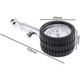thumbnail image 4 of Mechanical Air Gage, Heavy Duty Tire Pressure Gauge Ensuring Driving Safety And Fuel Efficiency For Cars, Suvs, Rvs, Motorcycles, And Bicycles, 0-60psi, Extended Pin Head For, 4 of 5