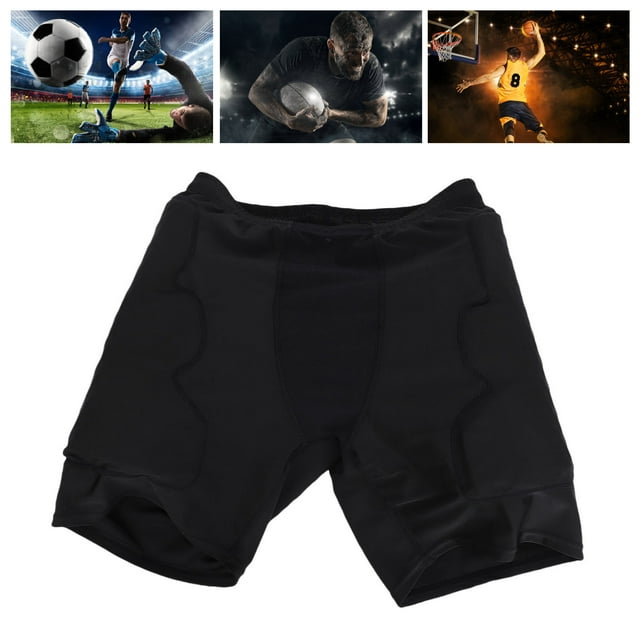 Shorts Basketball Protective Shorts Quick Dry Comfortable Thickened EVA Padded Shorts for Sports