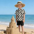thumbnail image 6 of Dailycode Small Short Sleeve Button Down Shirts Chess Board and Pieces Casual Shirt 3-10 Years, 6 of 9