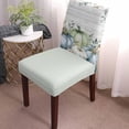 thumbnail image 2 of Dining Chair Covers Set of 6,Thanksgiving Colorful Pumpkin Universal Stretch Kitchen Seat Covers Parsons Chair Protector Slipcover for Home Restaurant Party Decor,Autumn Leaf Flower Rustic Wood, 2 of 6