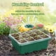 thumbnail image 2 of Kit de cultivo de plantas con luz LED para crecimiento | 5 bandejas para iniciar semillas con domos ajustables de humedad | Material transparente libre de BPA | Orificios de drenaje | Para, 2 of 9