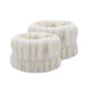 thumbnail image 4 of 1 par de muñequeras absorbentes para el lavado facial y maquillaje para niñas. Beige, 4 of 9