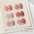 thumbnail image 2 of Set de esmaltes de uñas GAOY Jelly Nude Gel, 6 colores, 7,3 ml, luz UV, 2 of 6