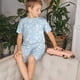 thumbnail image 4 of Balery Cute Bunny Conjunto de Pijama Infantil de Manga Corta con Estampado – Ropa de Dormir de Algodón Suave-Large, 4 of 6