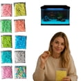 thumbnail image 3 of Light Blue Luminous Pebbles, Glowing Pebbles for Garden Outdoor, Succulent Rocks Pebbles for Planters, Glow in The Dark Pebbles, Polished Translucent Light Blue Stones for, 3 of 6