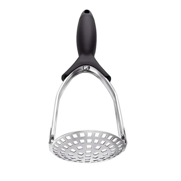 FOMIYES Manual Potato Masher Hand Held Potato Crusher Folding Sweet Potato Masher