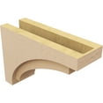 thumbnail image 5 of 6"W x 18"D x 12"H Classic Rivera Rough Cedar Woodgrain TimberThane Corbel, Primed Tan, 5 of 6