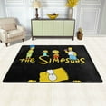 thumbnail image 2 of Simpsons Rug Cartoon Character Carpet For Bedroom Livingroom Children Room Home Decor Floor Art Decor Flannel Carpet, 2 of 7