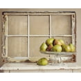 thumbnail image 2 of Reed, Michele 14x12 Black Ornate Wood Framed with Double Matting Museum Art Print Titled - Window Pears, 2 of 4